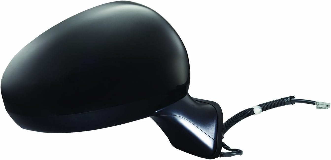 Front Power Mirror Manual Folding Non-Heated Primed Right Passenger Side Direct Replacement Compatible With 2007-2008 Honda Fit HO1321235 76200SLNA01ZC