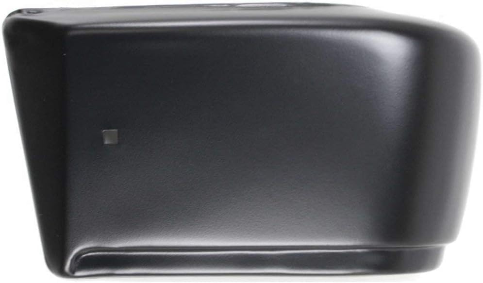 Set Of 2 Front Bumper End Cap Steel Primed Left Driver & Right Passenger Side Direct Replacement Compatible With 1983-1986 Nissan Pickup NI1005123 NI1004123 6203410W02 6203510W02