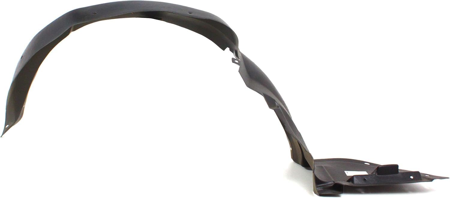 Front Fender Liner Left Driver Side Direct Replacement Compatible With 2007-2009 Saturn Aura GM1248192 25812978
