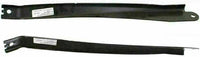 AUTOS PARTS PLUS Front Bumper Chrome + Outer & Mounting Plate Brackets Right Passenger & Left Driver Side Direct Replacement Compatible With 2005-2007 Ford F-Series Super Duty FO1002392 FO1067163