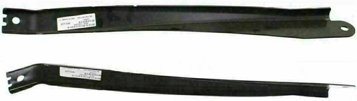 AUTOS PARTS PLUS Front Bumper Chrome Steel + Upper Cover Primed + Lower Valance Textured + Outer Mounting Brackets Direct Replacement Compatible With 2005-2007 Ford F-Series Super Duty FO1066164