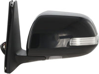 Front Power Mirror Manual Folding Heated Primed Direct Replacement Compatible With 2010-2013 Toyota 4Runner TO1320263 8794035A31-PFM