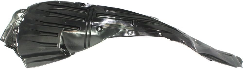 Front Fender Liner Left Driver Side Direct Replacement Compatible With 2009-2011 Honda Pilot HO1248135 74151SZAA00