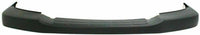 Front Bumper Chrome Steel + Upper Cover + Lower Valance Textured + Bracket Left & Right Side Direct Replacement Compatible With 2003-2017 GMC Savana/Chevrolet Express 1500 2500 3500