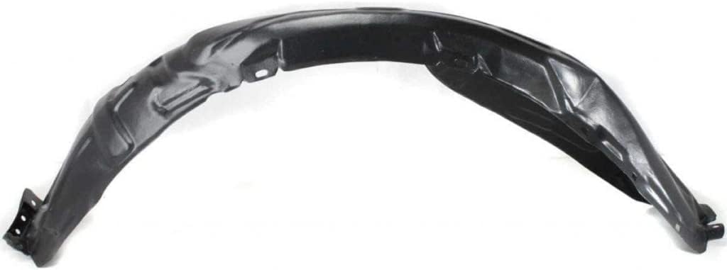 Front Fender Liner Left Driver Side Direct Replacement Compatible With 2002-2006 Toyota Camry TO1248116 53876AA011