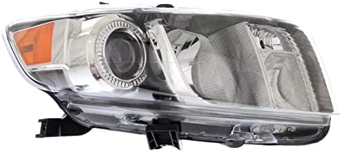Set Of 2 Front Head Light Assembly Lens And Housing Left Driver & Right Passenger Side Direct Replacement Compatible With 2011-2015 Scion XB SC2519106 SC2518106 8113012E20 8117012E20