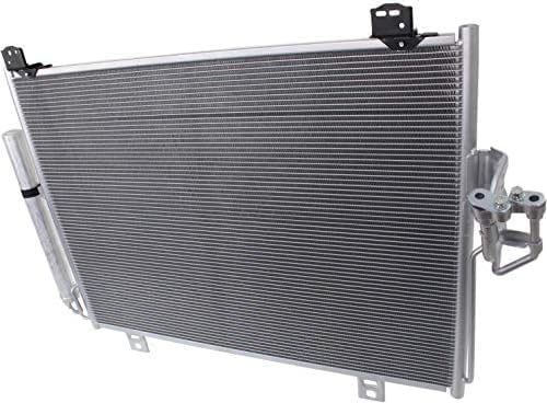 Front AC Condenser Aluminum Core Direct Replacement Compatible With 2016-2022 Mazda CX-9 MA3030165 TC3M61480 TK4861480
