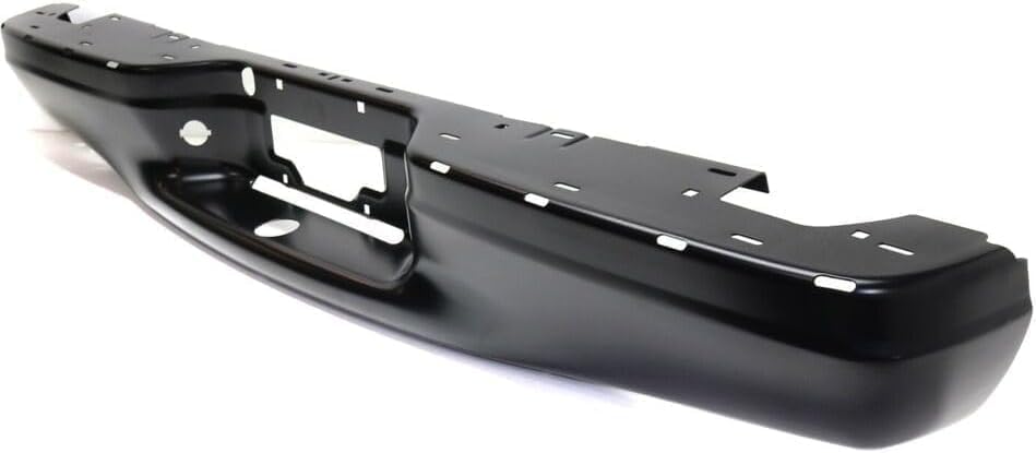 Step Bumper Face Bar Primed Steel Direct Replacement Compatible With 1997-2003 Ford F-150/2004 Heritage FO1102331 FO1102320 YL3Z17906FA