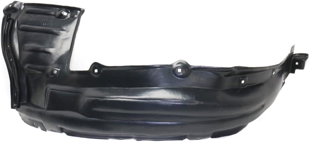 Front Fender Liner Rear Section Left Driver Side Direct Replacement Compatible With 2014-2021 Toyota Tundra TO1248191 538080C030