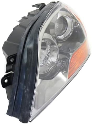 Set Of 2 Front Head Light Assembly Plastic Left Driver & Right Passenger Side Direct Replacement Compatible With 2007-2008 Kia Sorento KI2502126 KI2503126 921013E540 921023E540