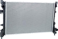 Front Radiator Aluminum Core Direct Replacement Compatible With 2012-2019 Fiat 500 FI3010100 55111352AA