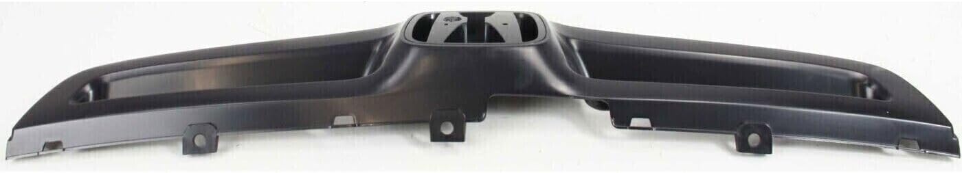 AUTOS PARTS PLUS Front Bumper Upper Grille Primed Plastic Direct Replacement Compatible With 2003-2005 Honda Accord HO1200157 71121SDAA00