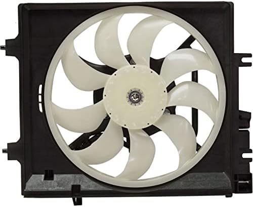 Front Radiator Fan Assembly Plastic Direct Replacement Compatible with 2019-2021 Subaru Forester SU3115137 45131FL000 45122SJ000 45121FJ000
