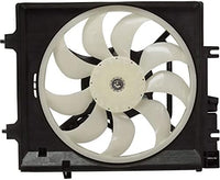 Front Radiator Fan Assembly Plastic Direct Replacement Compatible with 2019-2021 Subaru Forester SU3115137 45131FL000 45122SJ000 45121FJ000