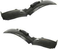 Set Of 2 Front Fender Liners Left Driver & Right Passenger Side Direct Replacement Compatible With 2007-2012 Dodge Caliber CH1251131 CH1250131 ‎5303866AE 5303867AF