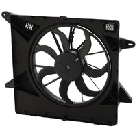 Front Radiator Cooling Fan Assembly Plastic Direct Replacement Compatible with 2010-2016 Cadillac SRX GM3115234 20883034
