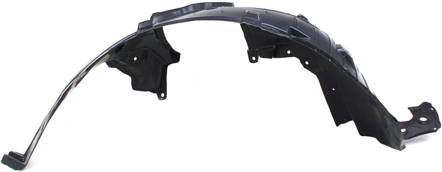 Front Fender Liner Left Driver Side Direct Replacement Compatible with 2008-2013 Nissan Rogue / 2014-2015 Select NI1248117 63843JM00A