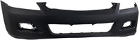 AUTOS PARTS PLUS Front Bumper Cover Primed With Fog Light Holes Direct Replacement Compatible With 2006-2007 Honda Accord HO1000235 04711SDLA90ZZ