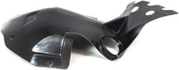 Front Section Fender Liner Cover Extension Left Driver Side Direct Replacement Compatible With 2008-2014 Cadillac CTS GM1248198 25940079