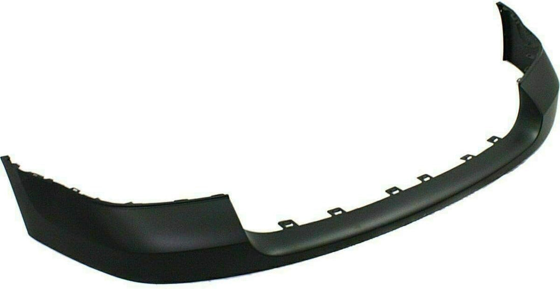 Front Bumper Chrome Steel + Hood Molding + Upper Cover + Lower Valance Primed Direct Replacement Compatible With 2007-2010 GMC Sierra 2500HD 3500HD GM1000873 GM1002834 GM1092218