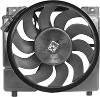 Front Radiator Cooling Fan Shroud Assembly Plastic Direct Replacement Compatible with 1997-2001 Jeep Cherokee CH3115106 52028337AC