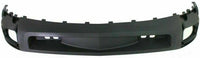 Front Bumper Chrome + Lower Valance Textured + End Caps With Fog Light Holes Left & Right Side Direct Replacement Compatible With 2007-2010 Chevrolet Silverado 2500HD 3500HD GM1002831