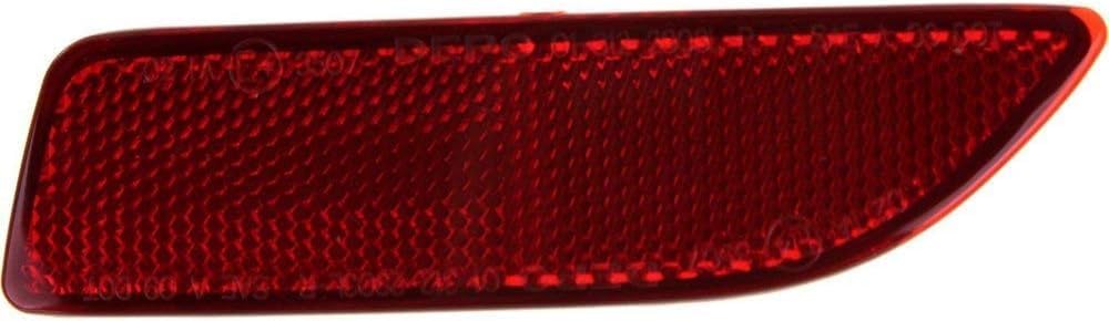 Set Of 2 Rear Bumper Reflector Left Driver & Right Passenger Side Direct Replacement Compatible With 2011-2013 Toyota Corolla ‎‎‎‎TO1184102 TO1185102 8191002130 8192002030