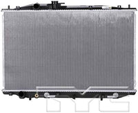 Front Radiator Aluminum Core Direct Replacement Compatible With 2007-2008 Acura TL AC3010144 19010RDAA61