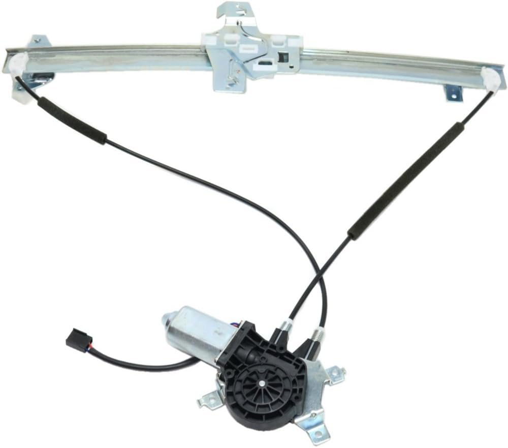 Front Power Window Regulator with Motor Right Passenger Side Direct Replacement Compatible with 1992-2014 Ford E-350 Econoline FO1351129 9C2Z1523200A