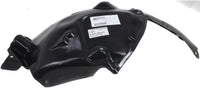 Front Fender Liner Rear Section Left Driver Side Direct Replacement Compatible With 2007-2008 Infiniti G35 / 2009-2013 G37 IN1248126 63843JK30A