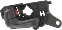 Front Interior Door Handel Textured Left Driver Side Direct Replacement Compatible with 2008-2010 Hyundai Sonata HY1352135 826103K520HZ