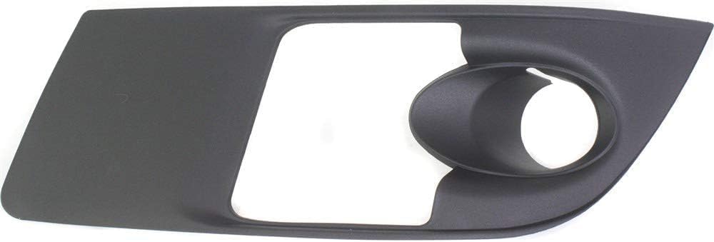 Front Fog Light Molding Primed Right Passenger Side Direct Replacement Compatible With 2007-2010 Saturn Outlook GM1039107 15947966