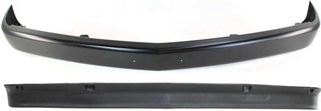 AUTOS PARTS PLUS Front Bumper Face Bar + Lower Valance Air Deflector Primed Direct Replacement Compatible With 1988-2000 Chevrolet C/K Series GM1090108 GM1002168 15569428 15607509
