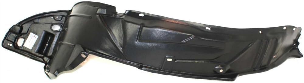 Front Fender Liner Right Passenger Side Direct Replacement Compatible with 2004-2005 Honda Civic HO1249121 74101S5AJ01