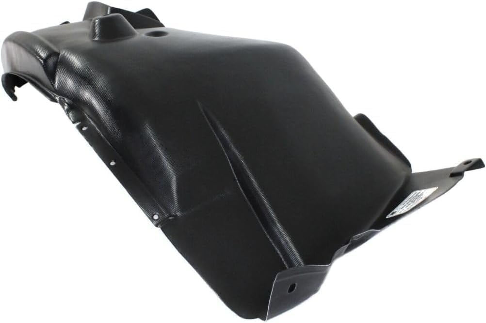Front Fender Liner Rear Section Left Driver Side Direct Replacement Compatible With 2008-2013 BMW 1-Series BM1248107 51717207649