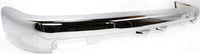 Front Bumper Face Bar Chrome Steel + Lower Valance Primed Direct Replacement Compatible With 1992-1995 Toyota 4Runner SR5 TO1002131 TO1095170 5210135170 5390135050