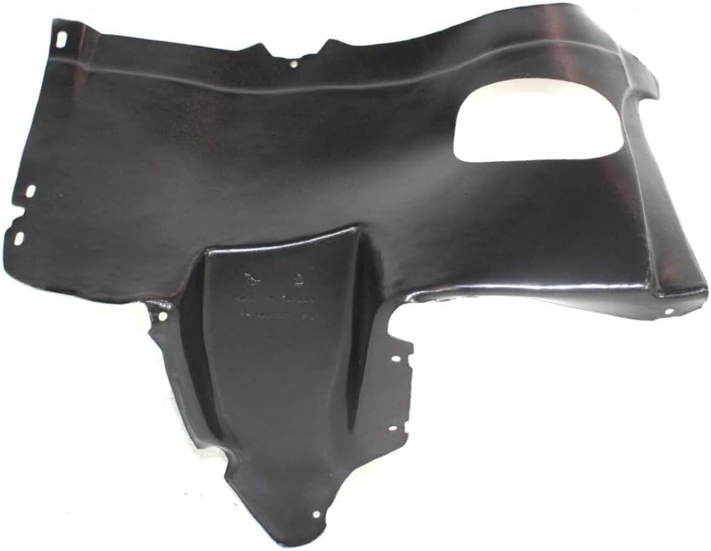 Front Section Fender Liner Left Driver Side Direct Replacement Compatible With 2005-2010 Volkswagen Jetta VW1250110 1K0805911J