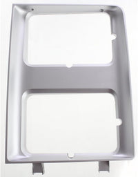 Front Head Light Door Bezel With Dual Headlamps Right Passenger Side Direct Replacement Compatible With 1985-1986 Chevrolet/GMC C/K Series / 1987-1988 R/V Series GM2513126