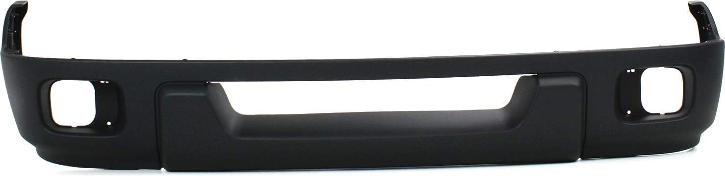 AUTOS PARTS PLUS Front Bumper Chrome Steel + Lower Valance Textured Direct Replacement Compatible With 2001-2003 Ford Ranger FO1002368 FO1095191 1L5Z17757CA 1L5Z17626DAA