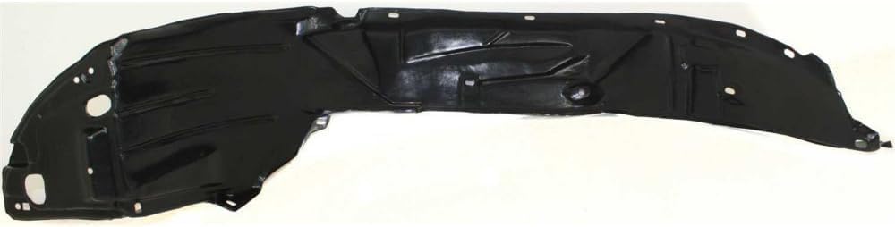 Front Fender Liner Left Driver Side Direct Replacement Compatible With 2004-2005 Honda Civic HO1248121 74151S5AJ00