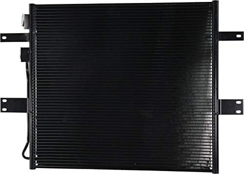 Front A/C Condenser Aluminum Core Direct Replacement Compatible With 2003-2009 Dodge Ram 2500 3500 CH3030215 CH3030236 55053012AB 68240781AA