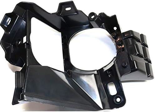 Set Of 2 Front Fog Light Bracket Plastic Left Driver & Right Passenger Side Direct Replacement Compatible With 2016-2019 Lexus RX350 / RX450h LX2603106 LX2602106