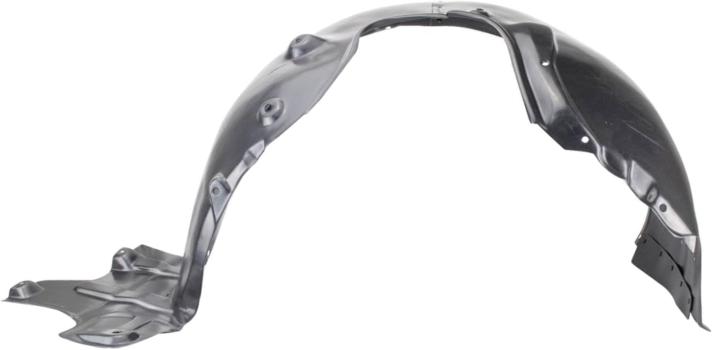 Front Fender Liner Left Driver Side Direct Replacement Compatible With 2015-2016 Hyundai Genesis / 2017 G80 HY1248175 86811B1100
