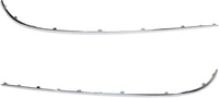 Set Of 2 Rear Bumper Outer Impact Strip Molding Chrome Left Driver & Right Passenger Side Direct Replacement Compatible With 2003-2006 Mercedes Benz E-Class 21188003129744