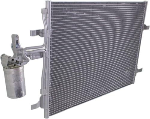 Front AC Condenser Aluminum Core Direct Replacement Compatible With 2015-2016 Volvo XC70 / 2011-2018 S60 / 2010-2017 XC60 / 2015-2018 V60 VO3030121 313320277