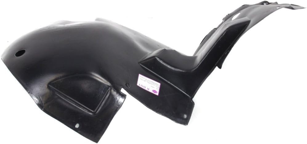 Front Fender Liner Left Driver Side Direct Replacement Compatible With 2006-2009 Cadillac STS GM1004154 25771067