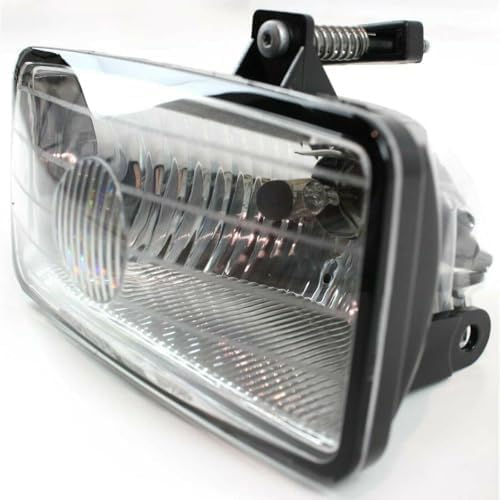 Set Of 2 Front Fog Light Assembly Plastic Left Driver & Right Passenger Side Direct Replacement Compatible With 2000-2003 Chevrolet S10 GM2592140 16530308