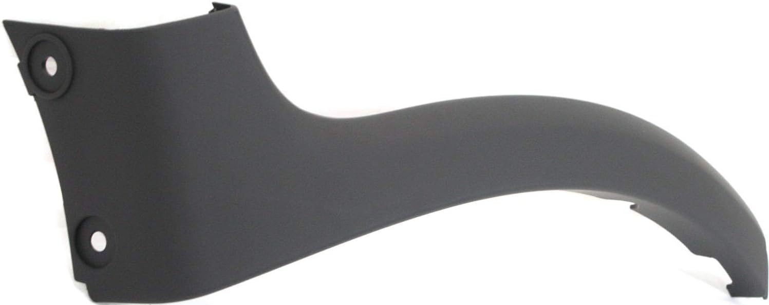Front Bumper Molding Cover Extension Primed Left Driver Side Direct Replacement Compatible With 2007-2013 Suzuki SX4 SZ1004103 7178080J005PK