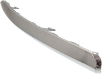 Front Bumper Molding Chrome Left Driver Side Direct Replacement Compatible With 2011-2016 Kia Sportage KI1046103 865813W000