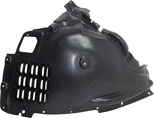 Front Section Fender Liner Left Driver Side Direct Replacement Compatible With 2014-2018 BMW X5 BM1248152 51717290853